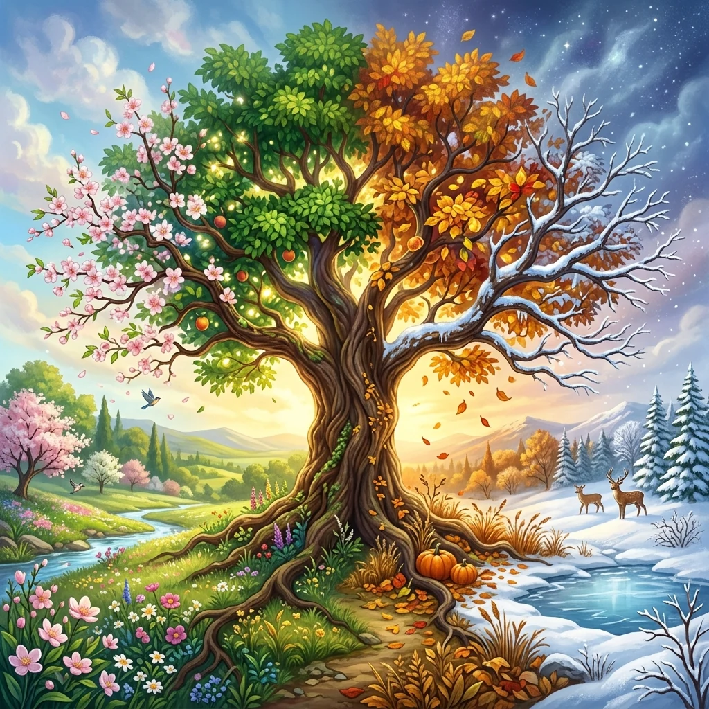 Seasons Slot at Ducky Luck pokies casino